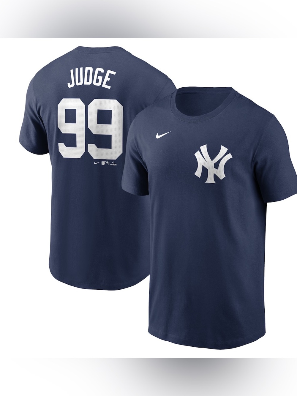 Nike Navy Yankees 'Judge 99' Short Sleeve Tee Large